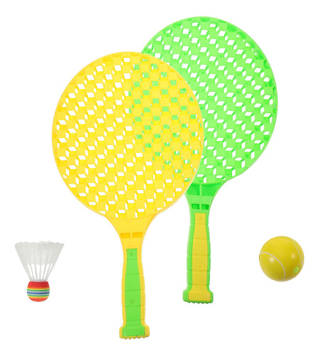 1 Juego De Raquetas De Tenis Para Niños, Pelota De Entrenami