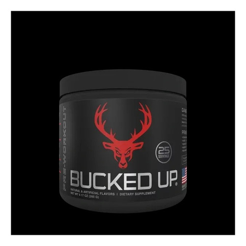 Bucked Up Pre-workout 25 Serv Sabor blood raz