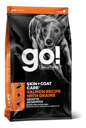 Go! Solutions Skin + Coat Care - Dry Dog Food, 22 Lb - Salmo