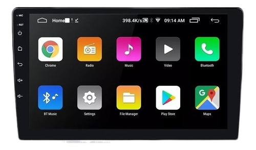 Estéreo Para Auto 1din Wifi Android 9 Pulgadas Carplay 2+32g