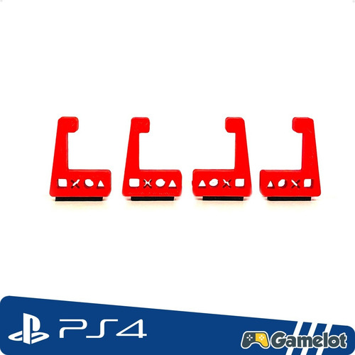 Imagem 2 de 2 de Suporte Mesa Horizontal Pezinho Lateral Console Ps4 Slim Pro