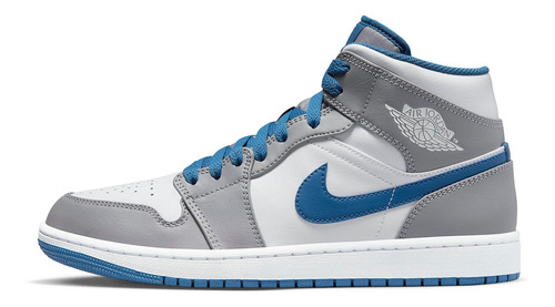 Zapatillas Jordan 1 Mid True Blue Urbano Dq8426-014   