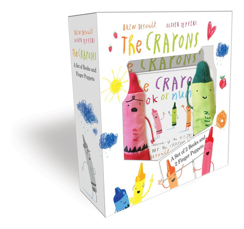 Libro The Crayons: A Set Of Books And Finger Puppets