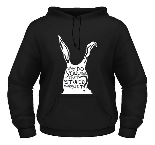 Sudadera Hoodie Donnie Darko Conejo Disfraz Frases Unisex