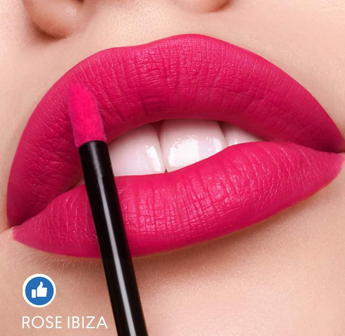 Labial Mate Indeleble Studio Look Cyzone No Transfiere Rose Ibiza