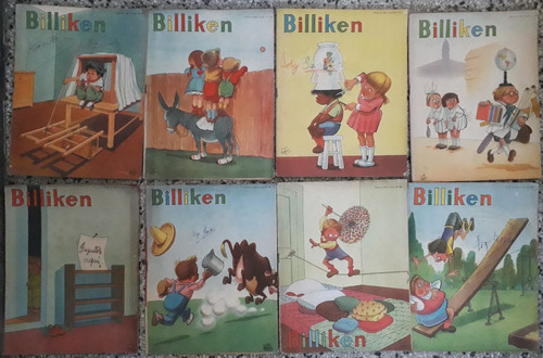 Billiken Año 1952 8 Revistas Bien Conservada Unico Dueño C/u