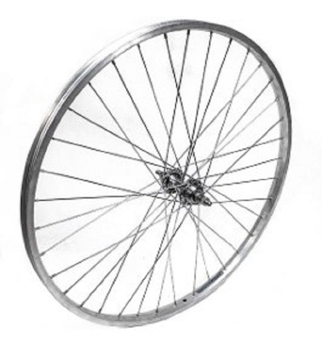 Rueda Delantera De Bicicleta Rod.26 En Aluminio. Nueva