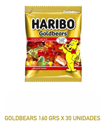 Gomitas Haribo 160 Grs X 10 Unidades Solo Envio