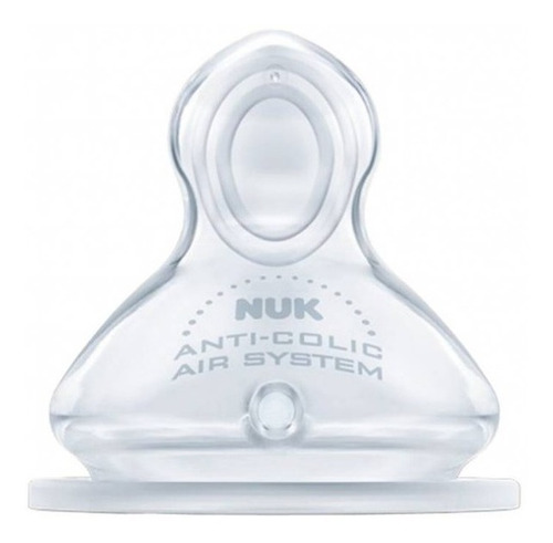 Imagen 6 de 9 de 2 Tetinas 0-6 Meses Nuk Para Mamaderas First Choice+ Flujo S