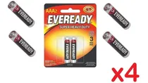 Comprar Pila Eveready Aaa Bp2 922349-x4 Unidades\u002Fpilas