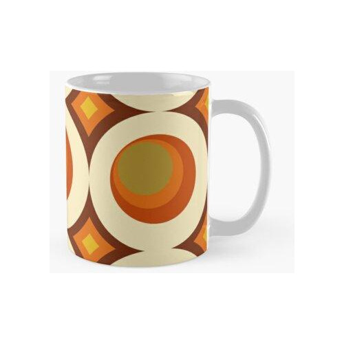 Taza Mid-century Modern 70s Calidad Premium