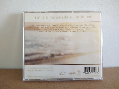 Oswaldo Montenegro-entre Uma Balada E Um Blues-cd (leia) (Usado)