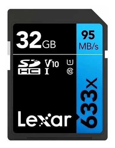 Cartão De Memória Lexar Profissional 32gb P/ Máquina Digital