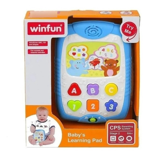 Winfun Tablet De Aprendisaje Letras Numeros Y Formas Tm1 732