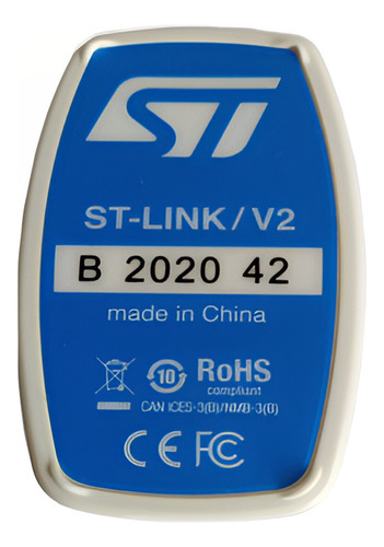 Programador Original St-link/v2b2020-42 Para Srie Stm8/stm32
