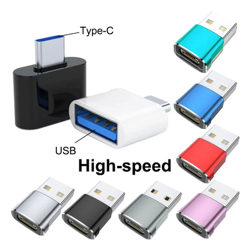 Convertidor Usb Tipo C A Usb 2.0 Otg Hembra