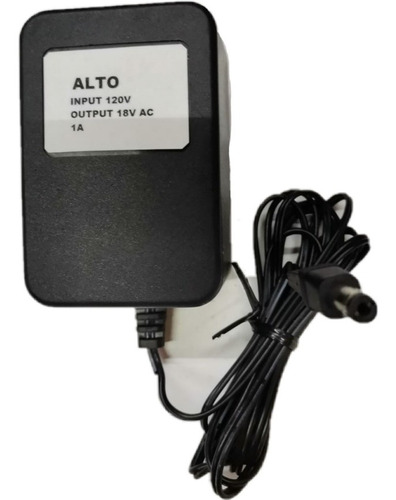 Eliminador Generico Para Mixers Alto 18v Ac 1a