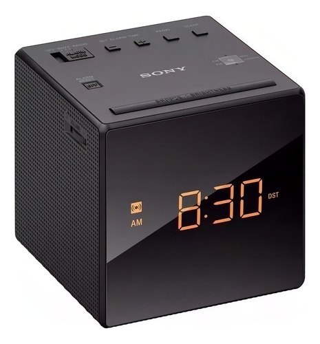 Sony Icf-c1 Radio Reloj Despertador Pantalla Led Alarma Color Negro