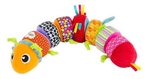 Lamaze Oruga Con Velcro Peluche Multiples Texturas Mix Match