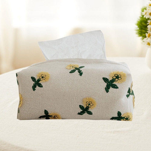 Funda Para Caja De Pañuelos, Soporte Para Servilletas, Caja
