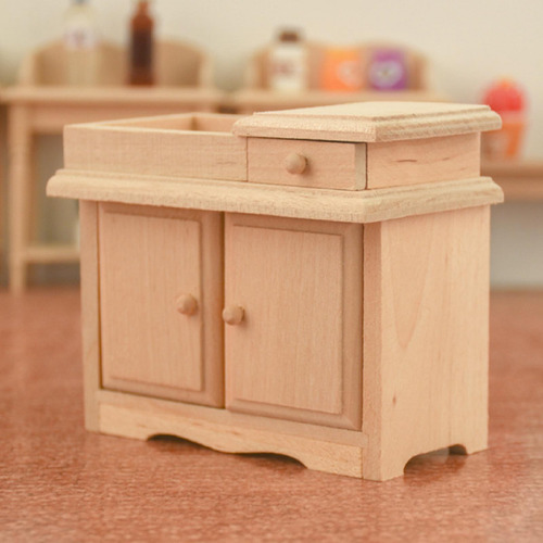 Casa De Muñecas Miniatura Micro Tipo Lavabo Accesorios De