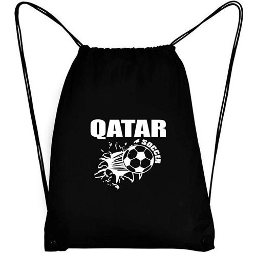 Teeburon Qatar Soccer Ball Sport Bag 18&#34; X 13&#34;