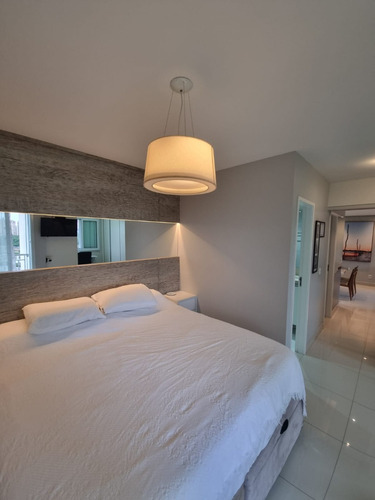 Lindo Apto 70m² No Quartier Residence Jaguaré, 100% Mobiliado, Vista Usp 16º Andar, 2 Vagas