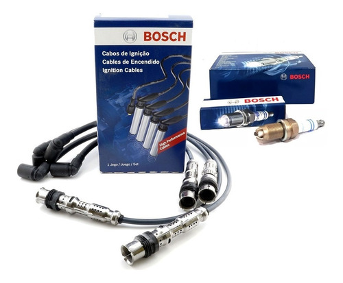 Kit Bosch Cables Bujia Y Bujias 3 Electrodos Gol Trend 1.6