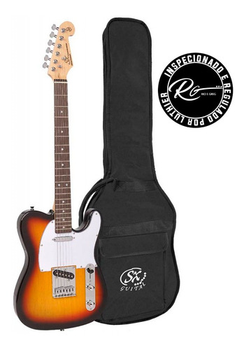 Guitarra Sx Telecaster Ed2 3ts Com Bag