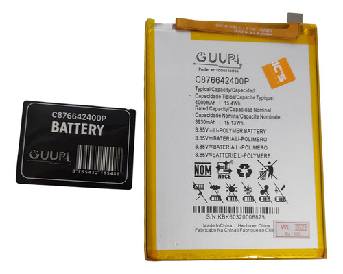 Bateria Blu Vivo X14 C876642400p