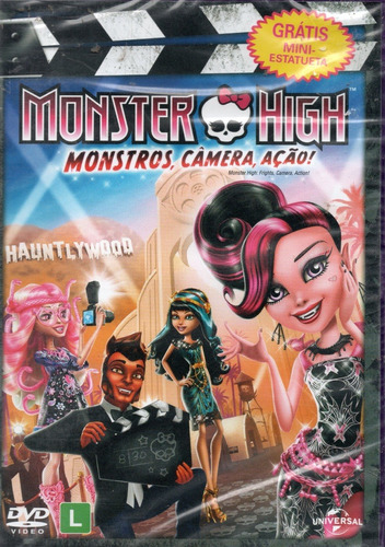 Dvd Monster High - Monstros, Câmera, Ação!