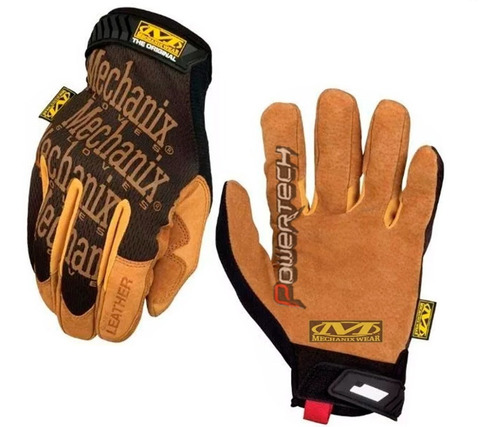 Guantes Mechanix Leather Original Trabajo Cuero Durahide