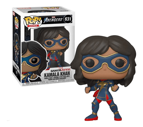 Boneco Pop Marvel Avengers Game Kamala Khan 631 Funko