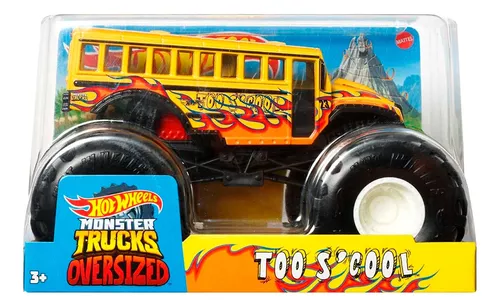 Hot Wheels Monster Trucks Will Trash It All 1:24 Scale Die-Cast