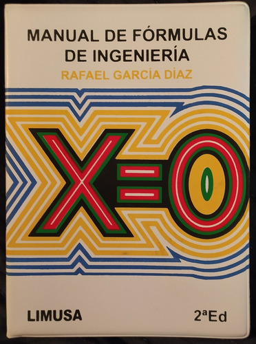 Libro De Manual De Fórmulas De Ingeniería X=o