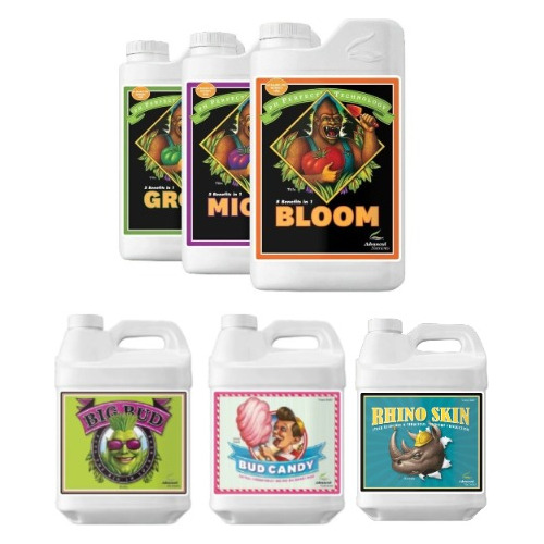 Grow Micro Bloom + Combo Aditivosx3 250ml Advanced Nutrients