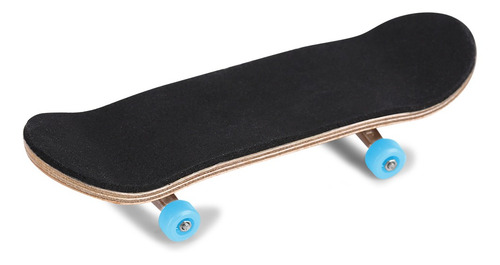 1pc Madera De Arce De Aleación+diapasón Dedo Skateboard Con