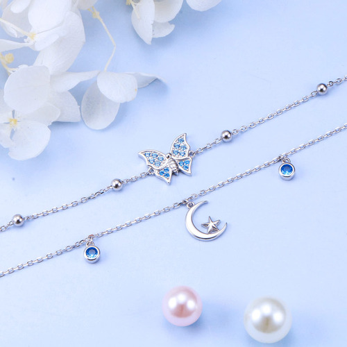 Tobillera Ajustable Plata