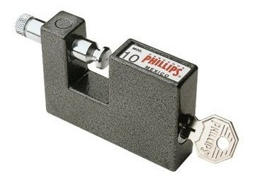 Candado Cortina Metalica Alta Seguridad Phillips C10