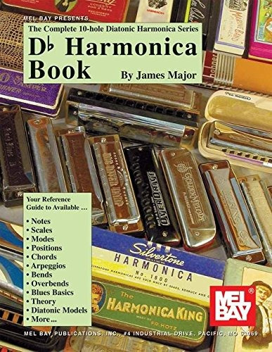 Mel Bay Complete 10hole Diatonic Harmonica Series Db