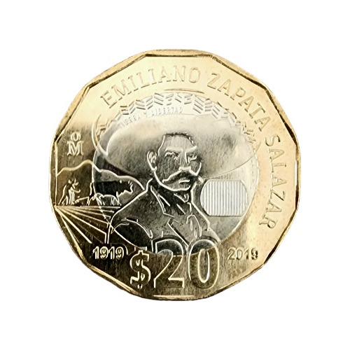 Moneda Conmemorativa De 20 Pesos Delcentenario 