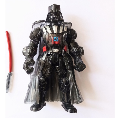 Darth Vader Figura Star Wars Con Luz Hecho En México