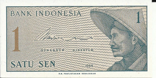 Indonesia 1 Sen 1964