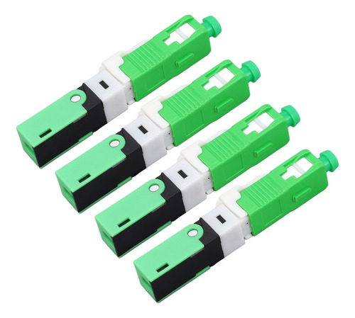 20 Conjuntos Conector De Fibra Óptica Modo Único Sc Fiber