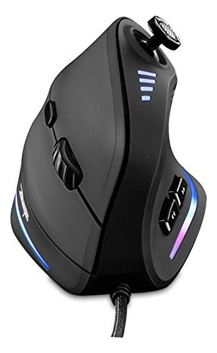 Gaming Mouse Con 5 D Rocker,  Ergonomic Mouse Con 10000