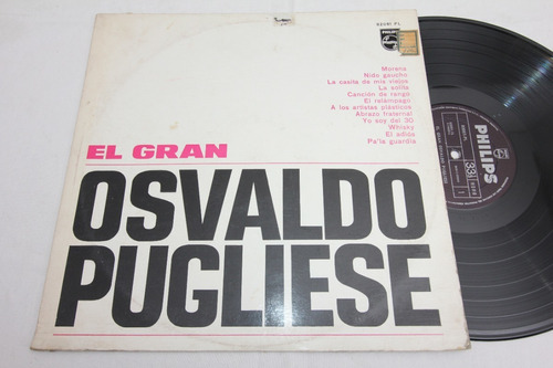 Vinilo El Gran Osvaldo Pugliese Pa' La Guardia Tango