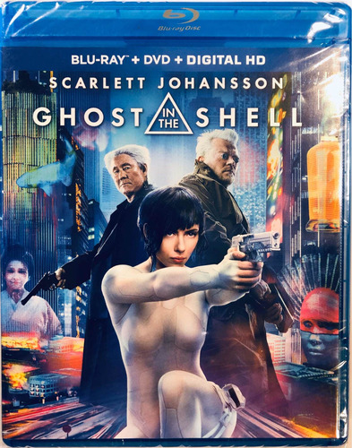 Vigilante Del Futuro -ghost In The Shell- Blu Ray + Dvd