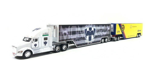 Trailer Kenworth T700 Doble Caja Dolly Monterre America 1:68