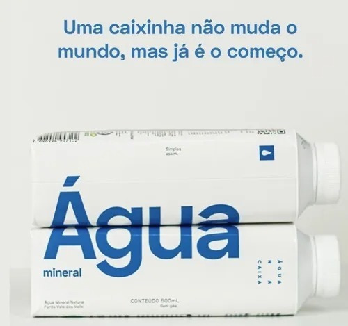 12 Garrafas 500ml Cada Água Mineral Na Caixa Sem Gás Top