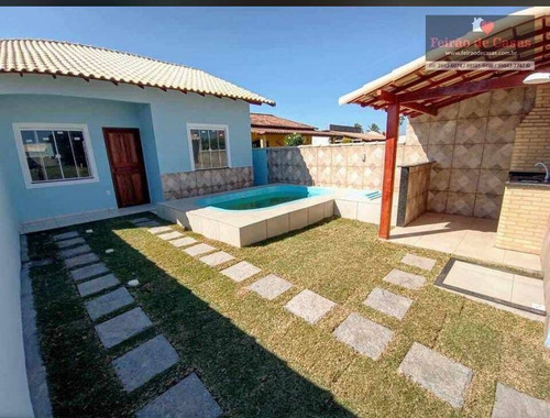 Imagem 1 de 16 de Casa Com 2 Dormitórios À Venda, 54 M² Por R$ 120.000,00 - Unamar - Cabo Frio/rj - Ca0176